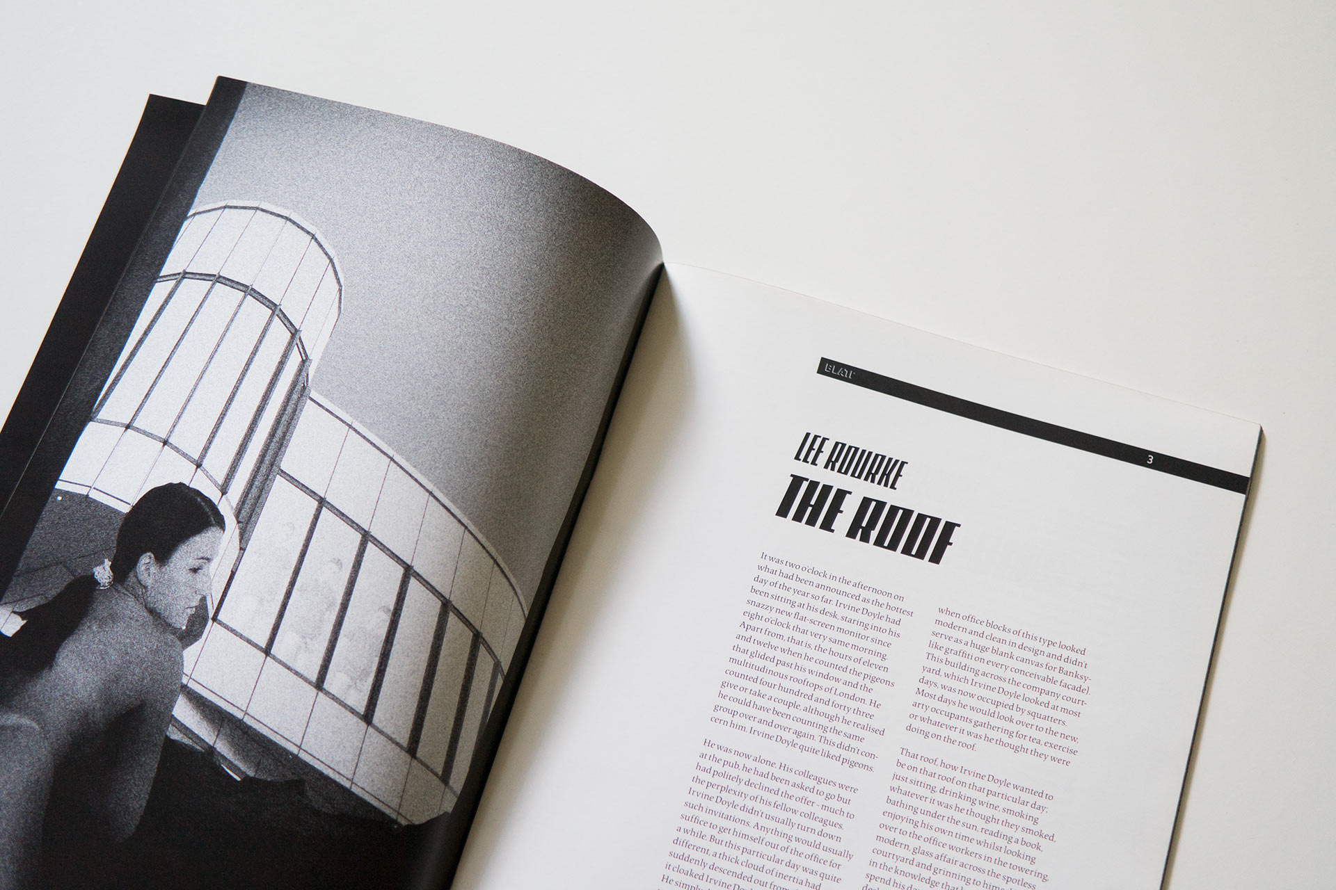 Mario Dzurila BLATT Magazine Art Direction Culture Literature Graphic Design Prague Publishing